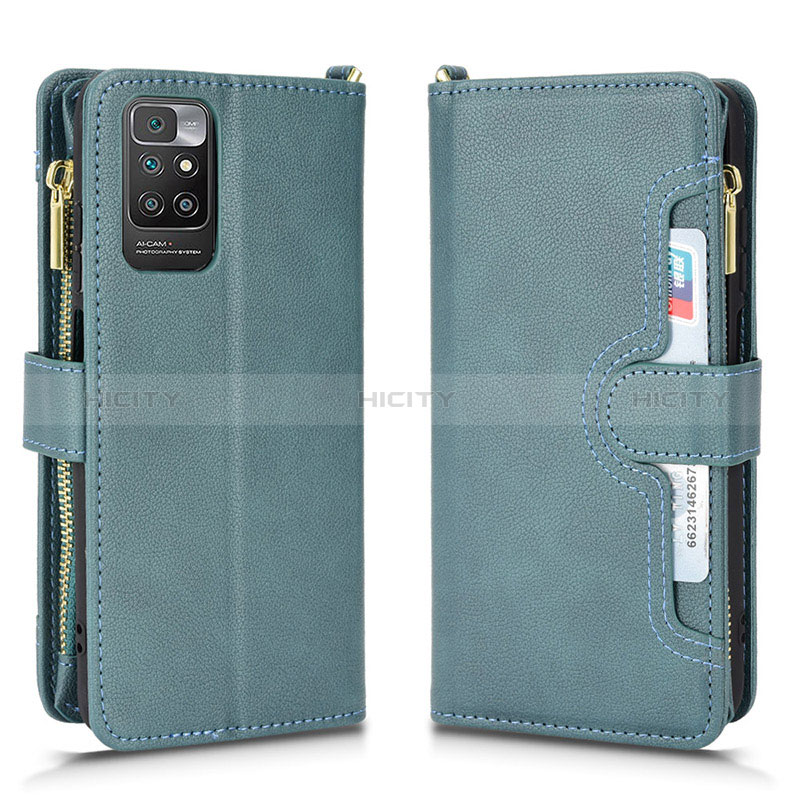 Custodia Portafoglio In Pelle Cover con Supporto BY2 per Xiaomi Redmi 10 (2022)