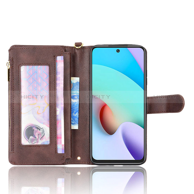 Custodia Portafoglio In Pelle Cover con Supporto BY2 per Xiaomi Redmi 10 (2022)