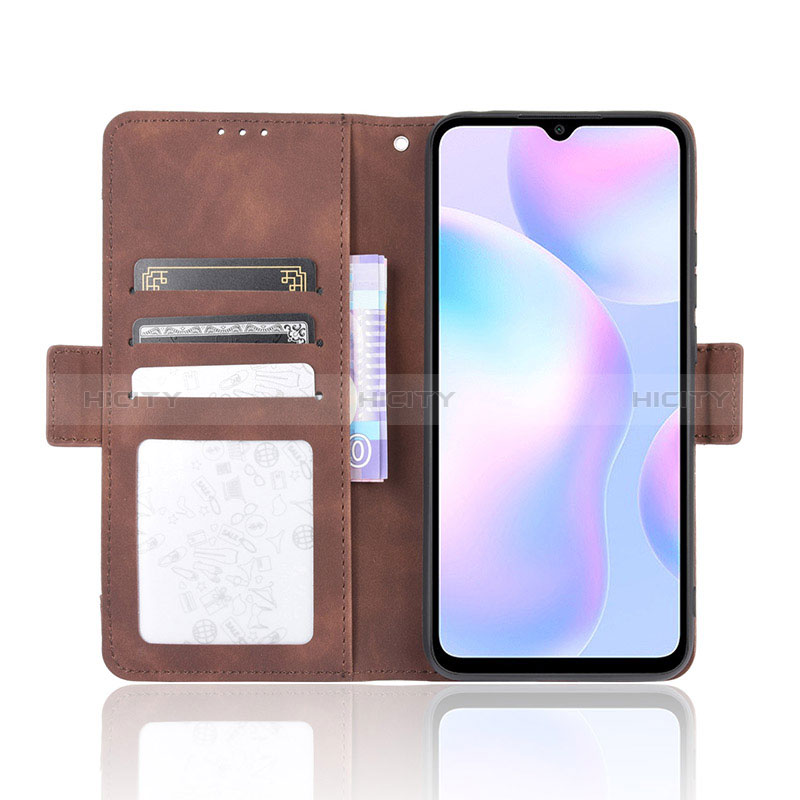 Custodia Portafoglio In Pelle Cover con Supporto BY2 per Xiaomi Redmi 9i