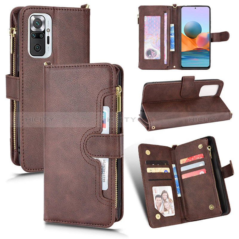 Custodia Portafoglio In Pelle Cover con Supporto BY2 per Xiaomi Redmi Note 10 Pro 4G