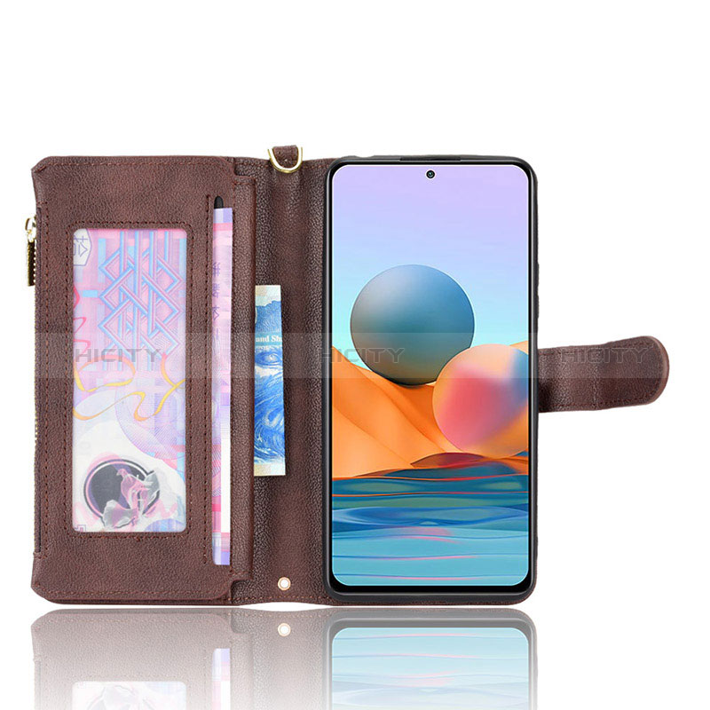 Custodia Portafoglio In Pelle Cover con Supporto BY2 per Xiaomi Redmi Note 10 Pro Max