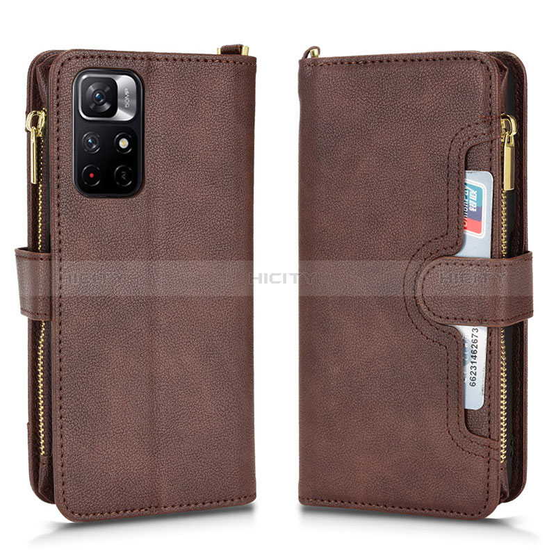 Custodia Portafoglio In Pelle Cover con Supporto BY2 per Xiaomi Redmi Note 11S 5G