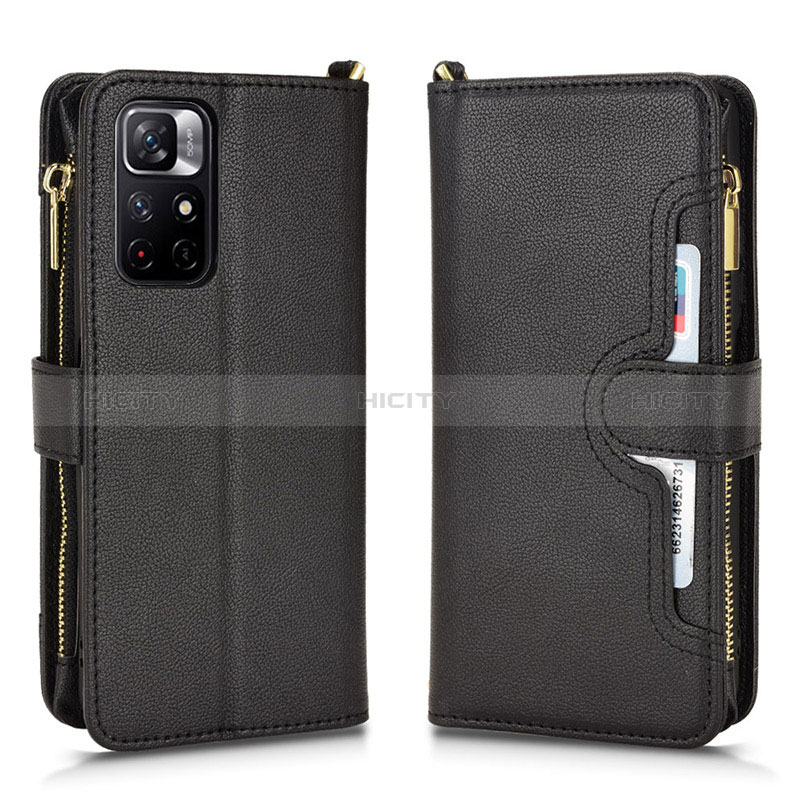 Custodia Portafoglio In Pelle Cover con Supporto BY2 per Xiaomi Redmi Note 11T 5G