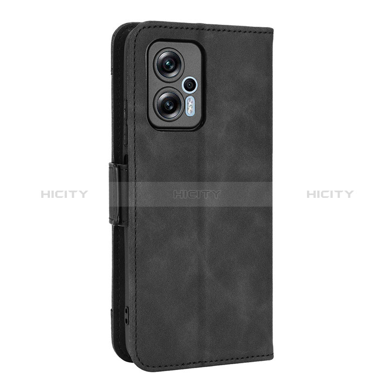 Custodia Portafoglio In Pelle Cover con Supporto BY2 per Xiaomi Redmi Note 12T Pro 5G