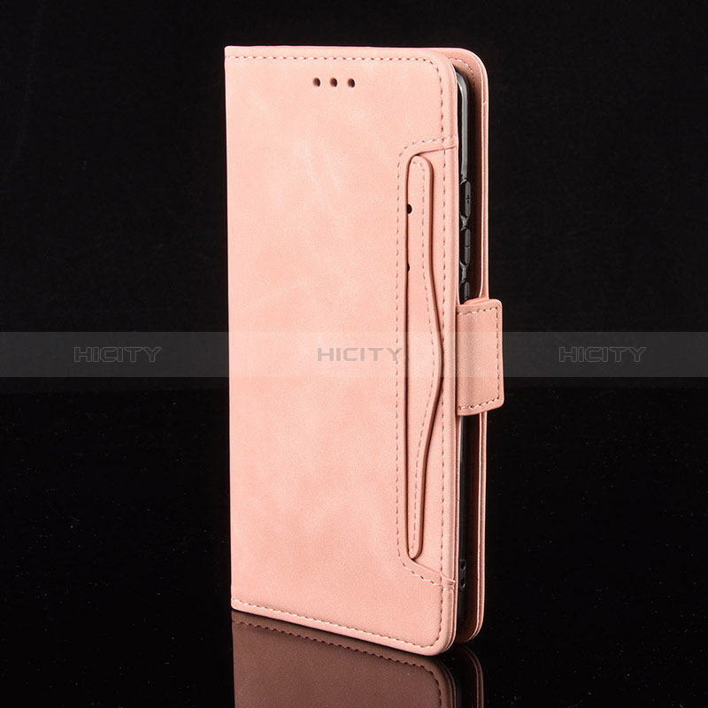 Custodia Portafoglio In Pelle Cover con Supporto BY2 per Xiaomi Redmi Note 9 Pro Rosa