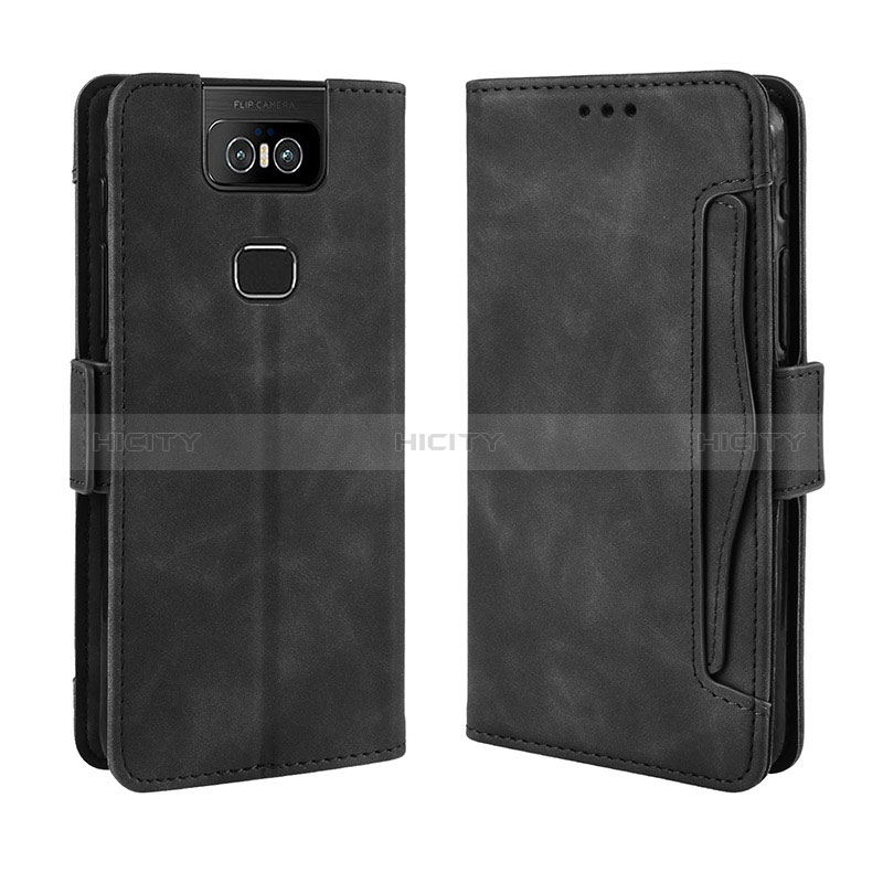 Custodia Portafoglio In Pelle Cover con Supporto BY3 per Asus Zenfone 6 ZS630KL