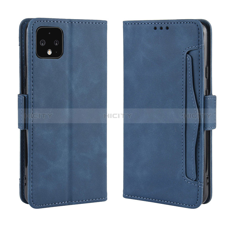 Custodia Portafoglio In Pelle Cover con Supporto BY3 per Google Pixel 4