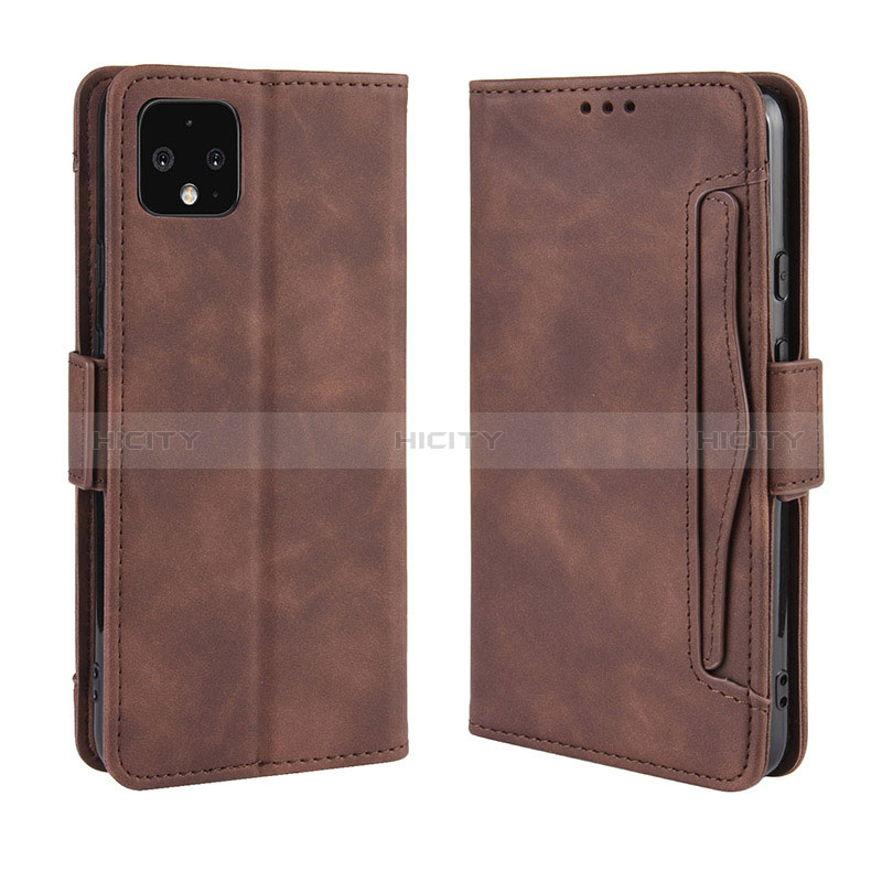 Custodia Portafoglio In Pelle Cover con Supporto BY3 per Google Pixel 4 XL