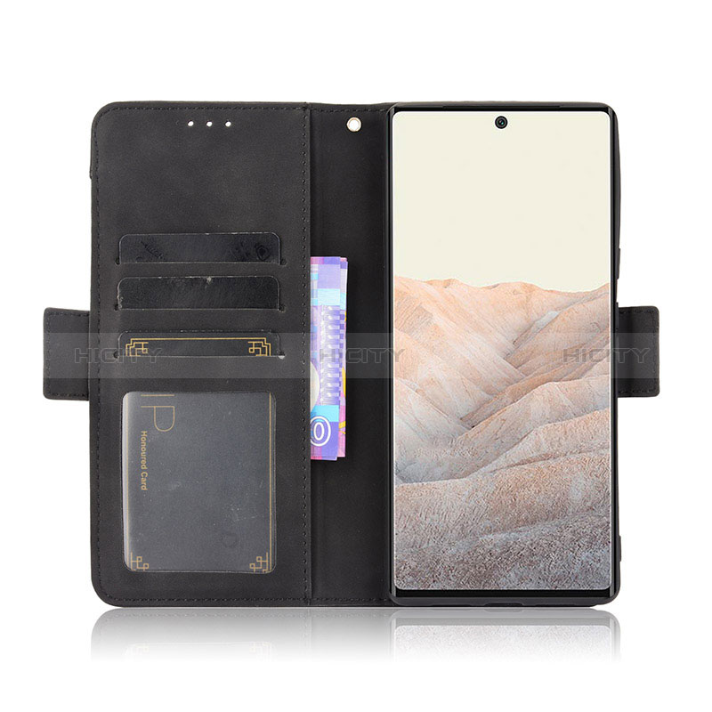 Custodia Portafoglio In Pelle Cover con Supporto BY3 per Google Pixel 6 Pro 5G