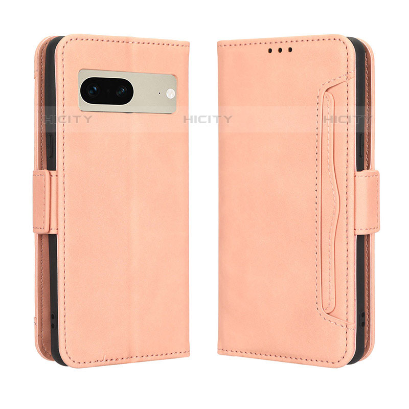 Custodia Portafoglio In Pelle Cover con Supporto BY3 per Google Pixel 7 5G