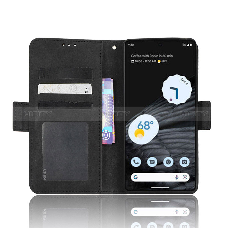 Custodia Portafoglio In Pelle Cover con Supporto BY3 per Google Pixel 7 Pro 5G