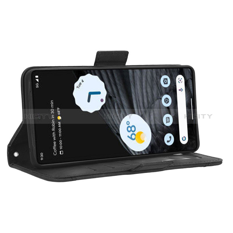 Custodia Portafoglio In Pelle Cover con Supporto BY3 per Google Pixel 7 Pro 5G