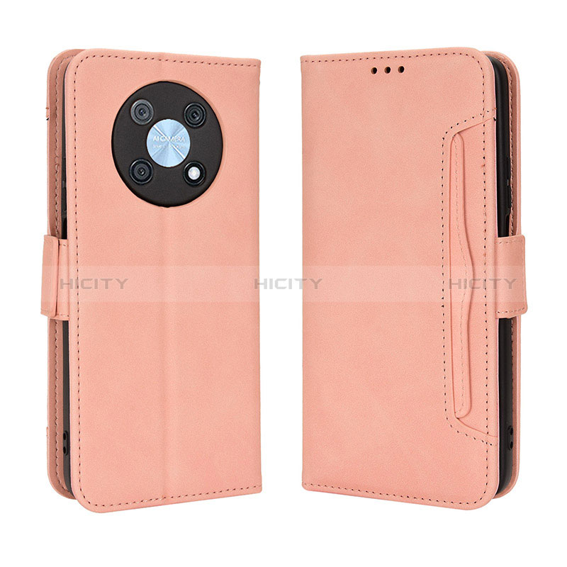 Custodia Portafoglio In Pelle Cover con Supporto BY3 per Huawei Enjoy 50 Pro