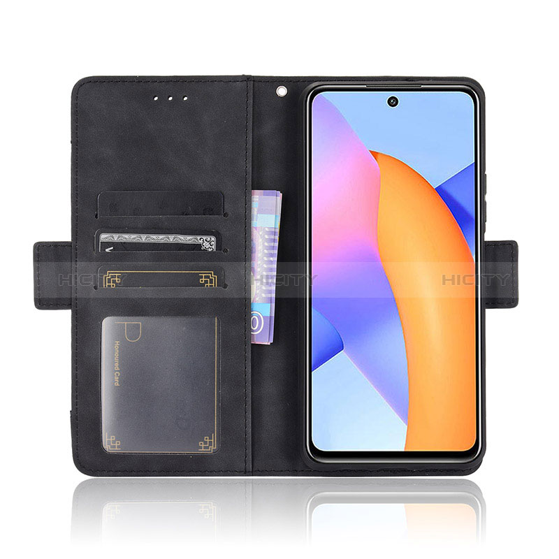 Custodia Portafoglio In Pelle Cover con Supporto BY3 per Huawei Honor 10X Lite