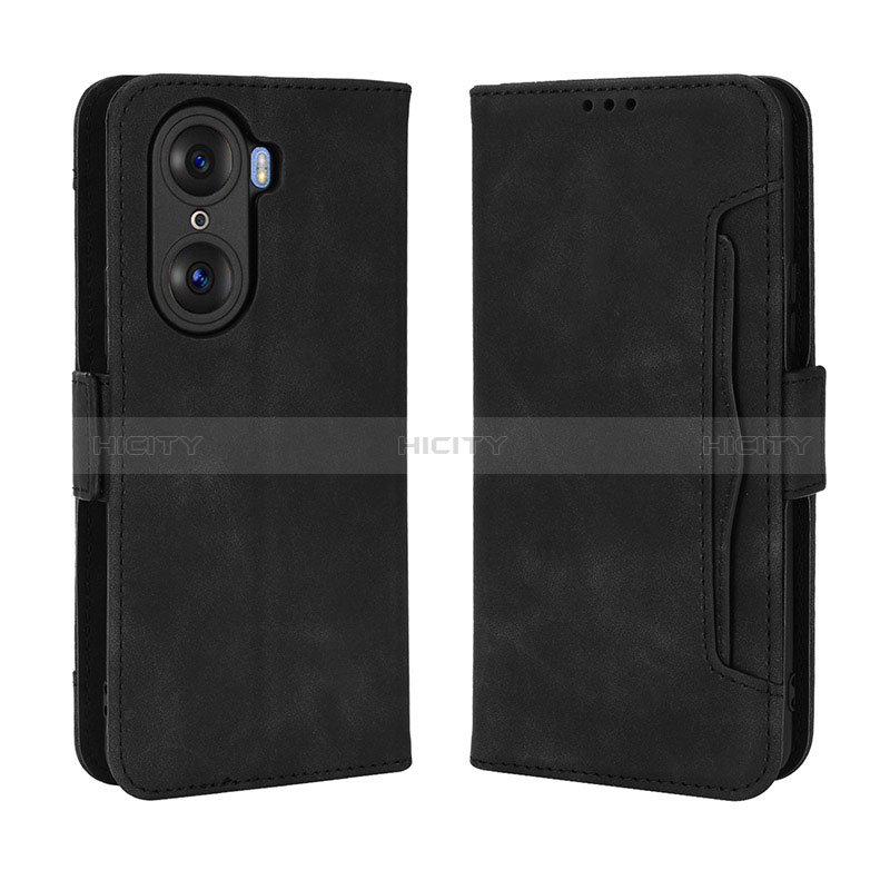 Custodia Portafoglio In Pelle Cover con Supporto BY3 per Huawei Honor 60 5G