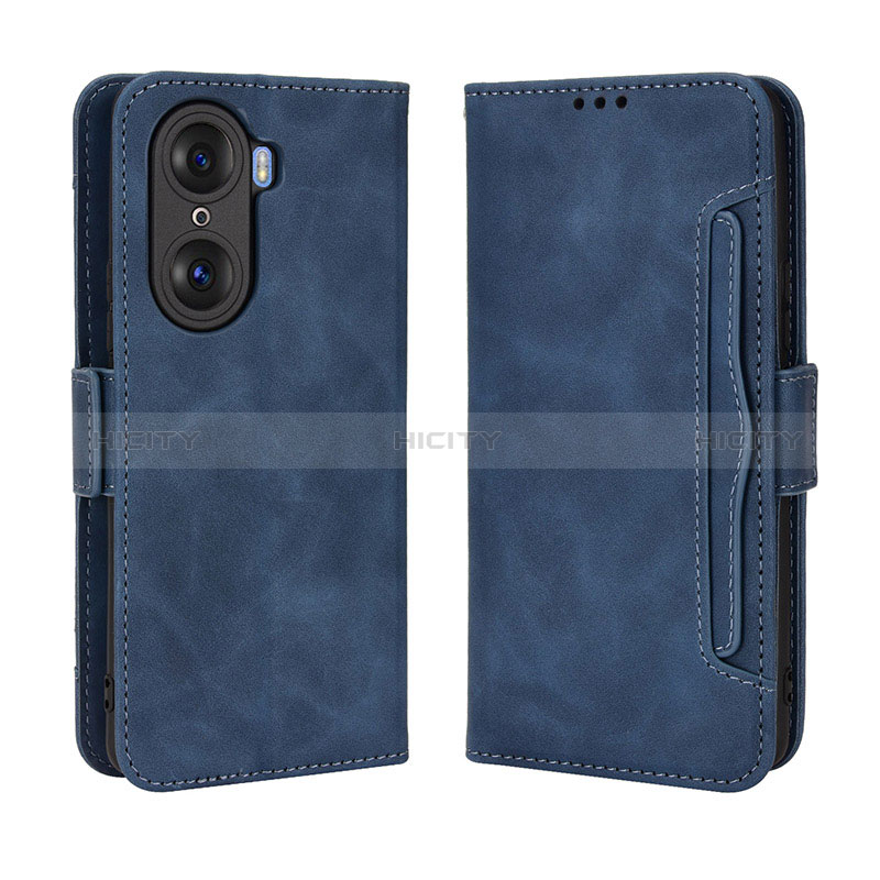 Custodia Portafoglio In Pelle Cover con Supporto BY3 per Huawei Honor 60 5G