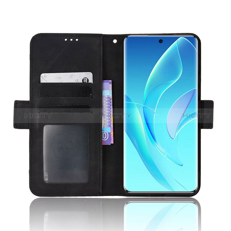 Custodia Portafoglio In Pelle Cover con Supporto BY3 per Huawei Honor 60 5G