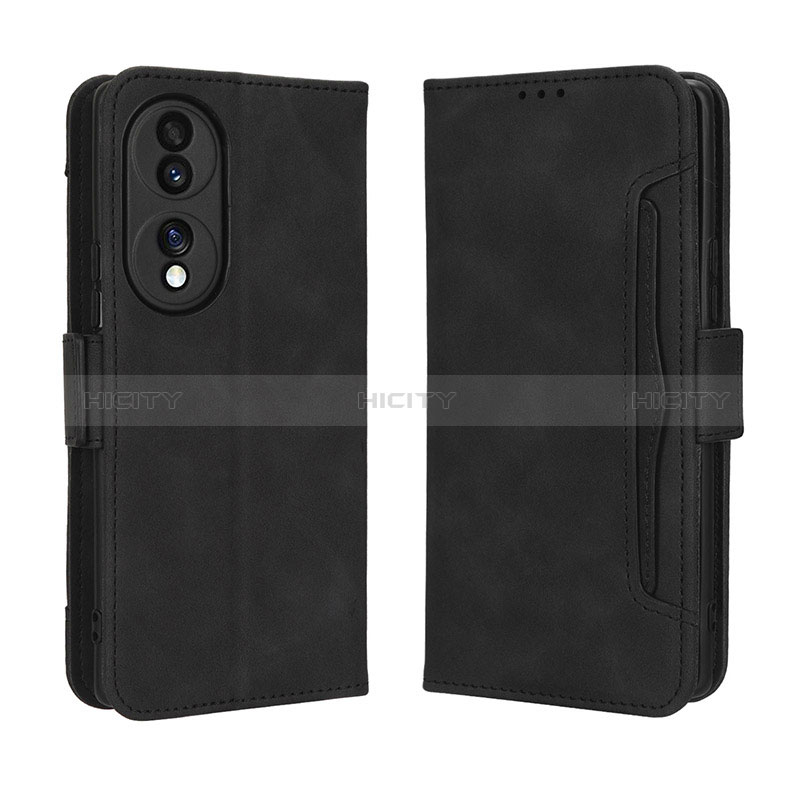 Custodia Portafoglio In Pelle Cover con Supporto BY3 per Huawei Honor 70 5G