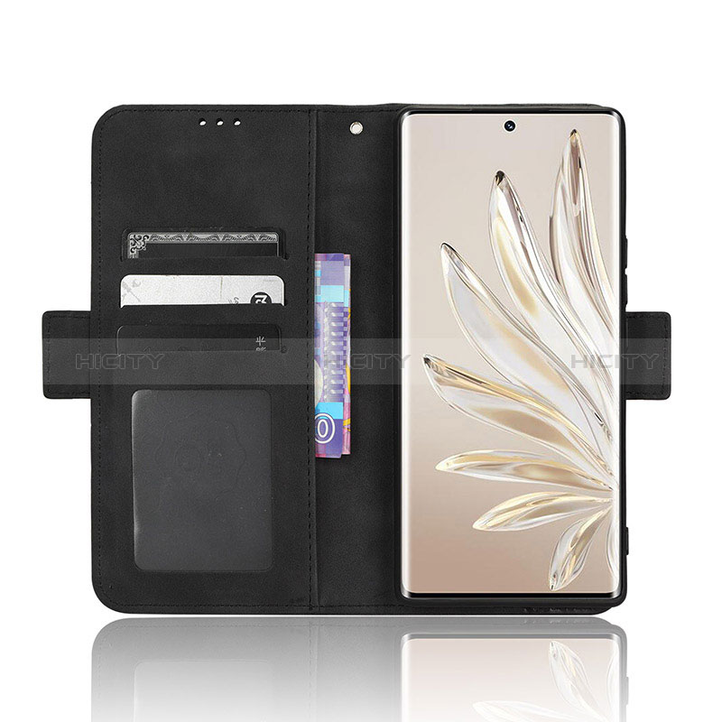 Custodia Portafoglio In Pelle Cover con Supporto BY3 per Huawei Honor 70 5G