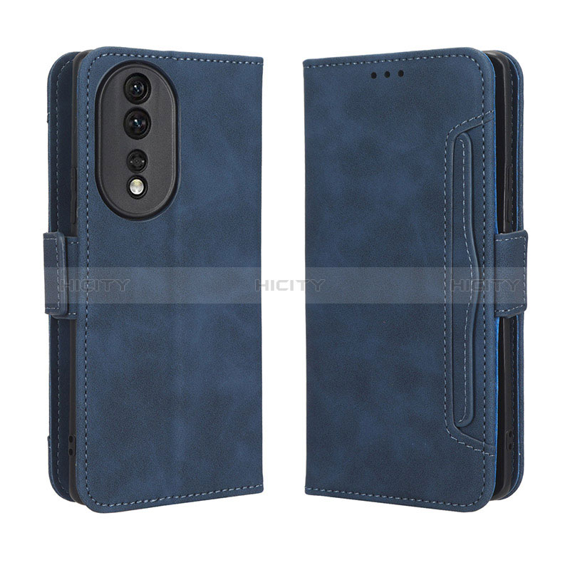 Custodia Portafoglio In Pelle Cover con Supporto BY3 per Huawei Honor 80 5G