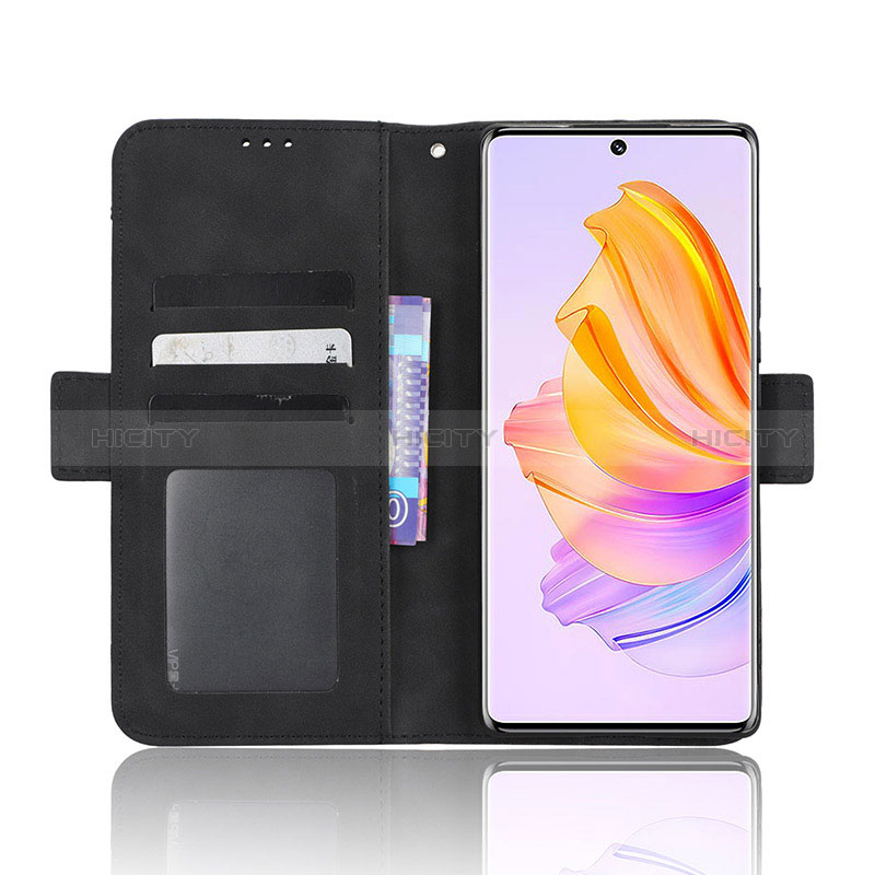 Custodia Portafoglio In Pelle Cover con Supporto BY3 per Huawei Honor 80 SE 5G