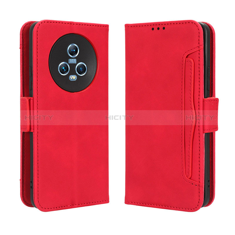 Custodia Portafoglio In Pelle Cover con Supporto BY3 per Huawei Honor Magic5 5G