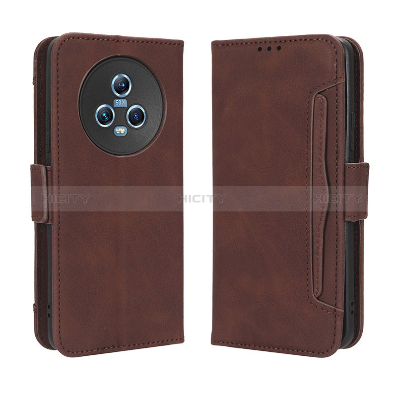 Custodia Portafoglio In Pelle Cover con Supporto BY3 per Huawei Honor Magic5 5G