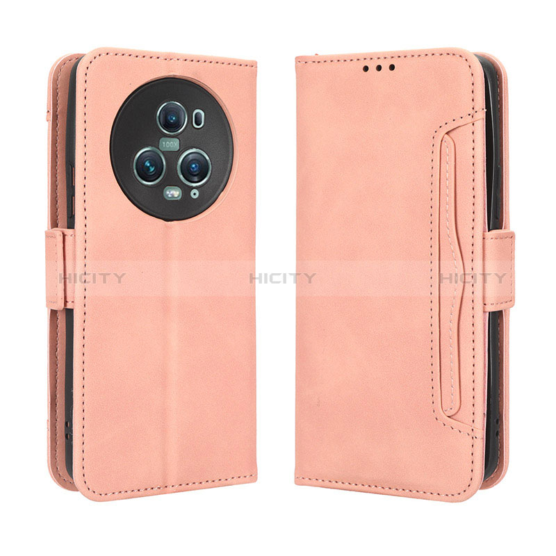 Custodia Portafoglio In Pelle Cover con Supporto BY3 per Huawei Honor Magic5 Pro 5G