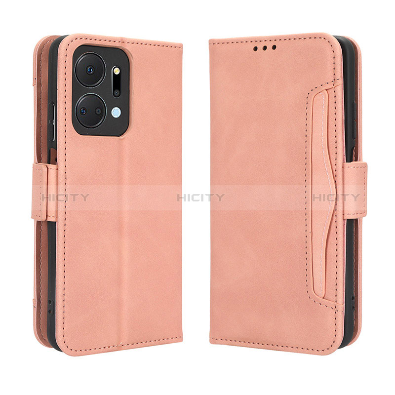 Custodia Portafoglio In Pelle Cover con Supporto BY3 per Huawei Honor X7a