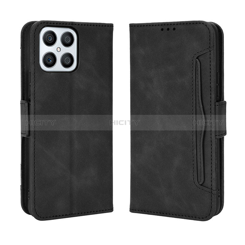 Custodia Portafoglio In Pelle Cover con Supporto BY3 per Huawei Honor X8 4G