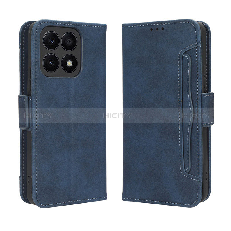 Custodia Portafoglio In Pelle Cover con Supporto BY3 per Huawei Honor X8a 4G