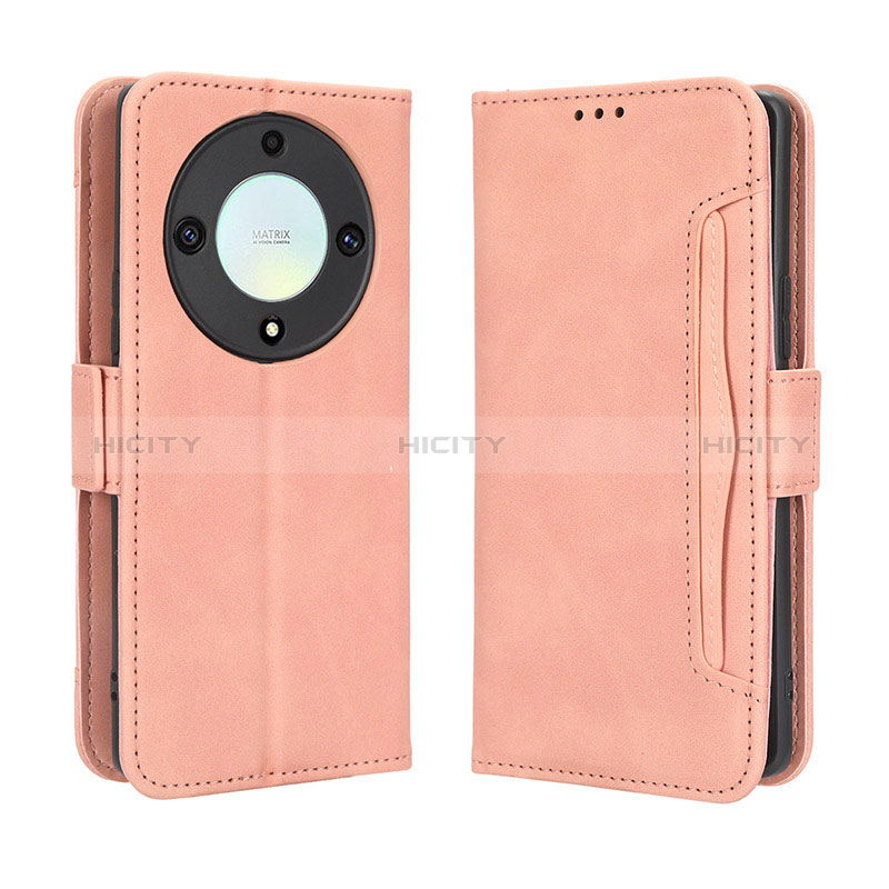 Custodia Portafoglio In Pelle Cover con Supporto BY3 per Huawei Honor X9a 5G