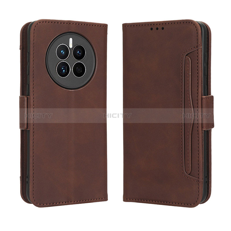 Custodia Portafoglio In Pelle Cover con Supporto BY3 per Huawei Mate 50