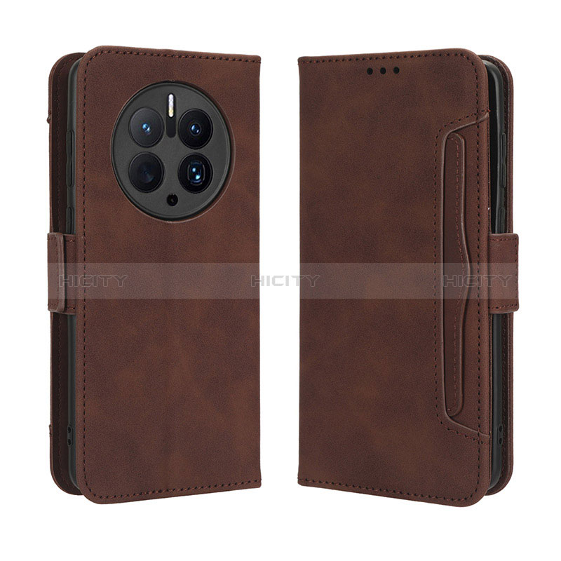 Custodia Portafoglio In Pelle Cover con Supporto BY3 per Huawei Mate 50 Pro