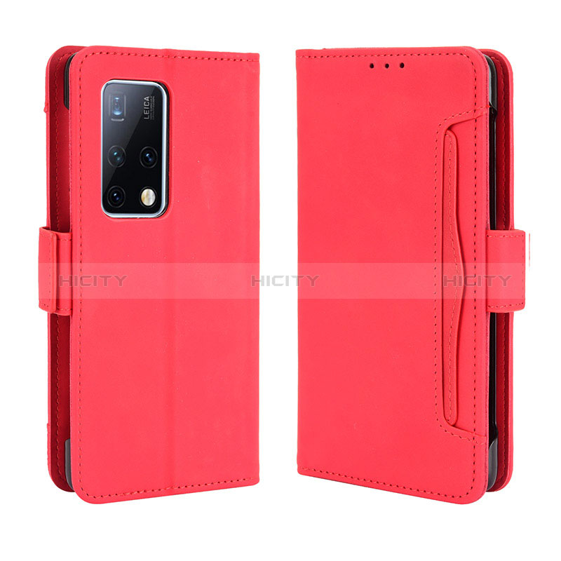 Custodia Portafoglio In Pelle Cover con Supporto BY3 per Huawei Mate X2