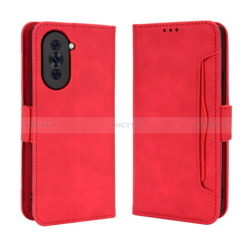 Custodia Portafoglio In Pelle Cover con Supporto BY3 per Huawei Nova 10