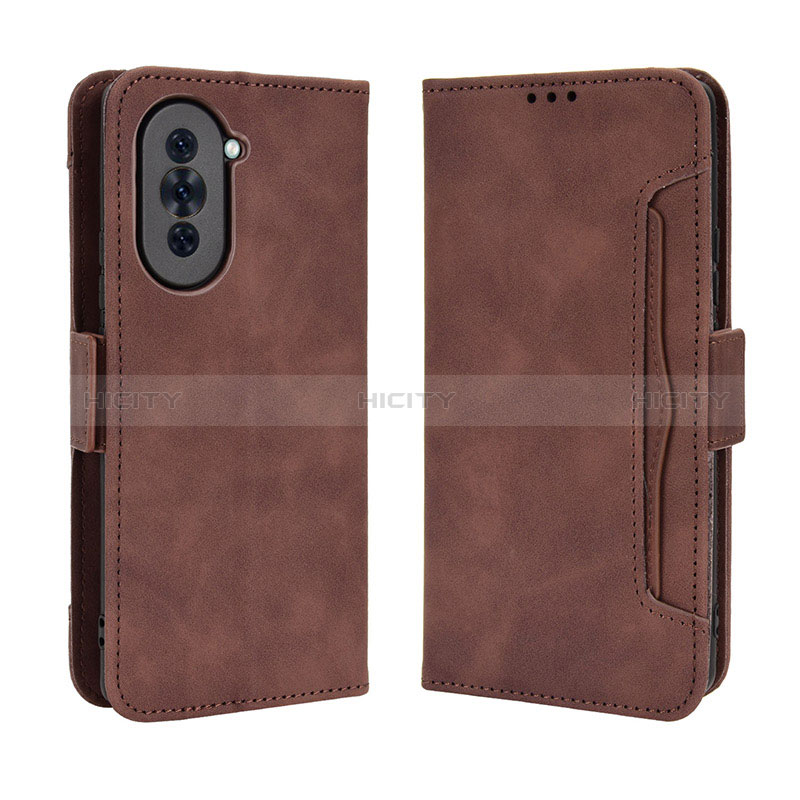 Custodia Portafoglio In Pelle Cover con Supporto BY3 per Huawei Nova 10