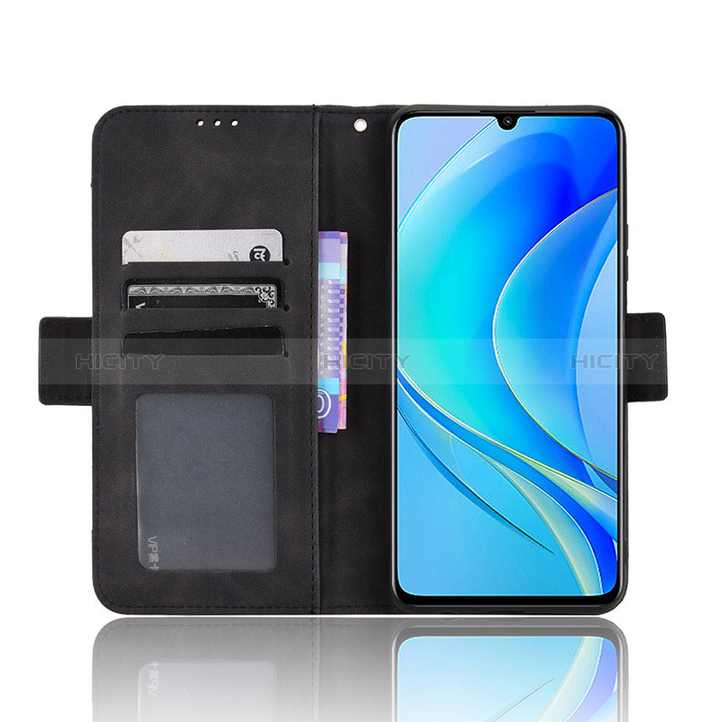 Custodia Portafoglio In Pelle Cover con Supporto BY3 per Huawei Nova Y70