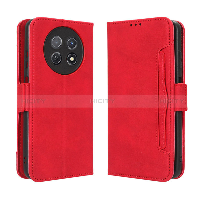 Custodia Portafoglio In Pelle Cover con Supporto BY3 per Huawei Nova Y91