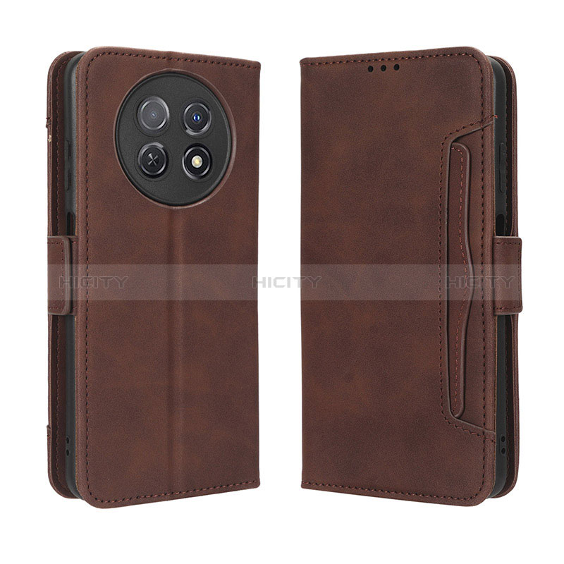 Custodia Portafoglio In Pelle Cover con Supporto BY3 per Huawei Nova Y91