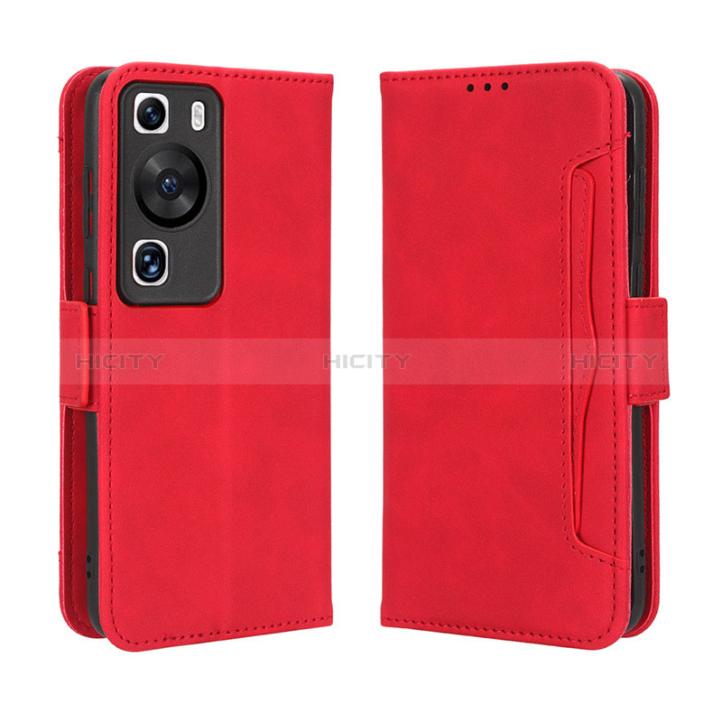 Custodia Portafoglio In Pelle Cover con Supporto BY3 per Huawei P60