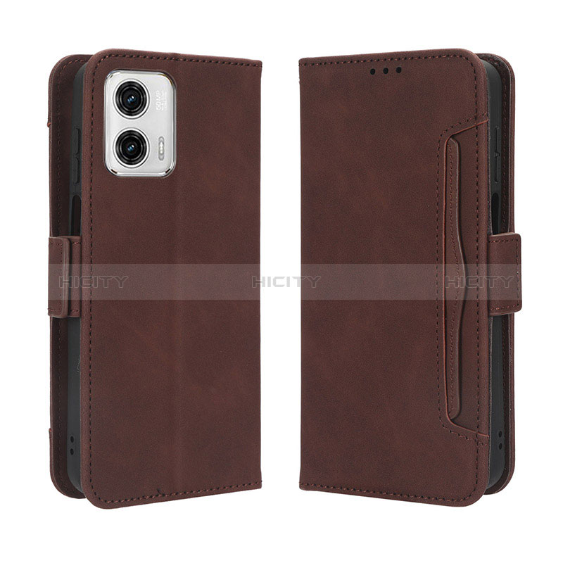 Custodia Portafoglio In Pelle Cover con Supporto BY3 per Motorola Moto G 5G (2023)