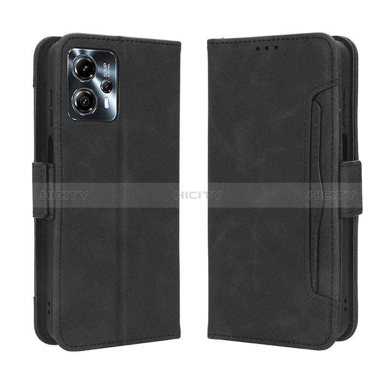 Custodia Portafoglio In Pelle Cover con Supporto BY3 per Motorola Moto G13