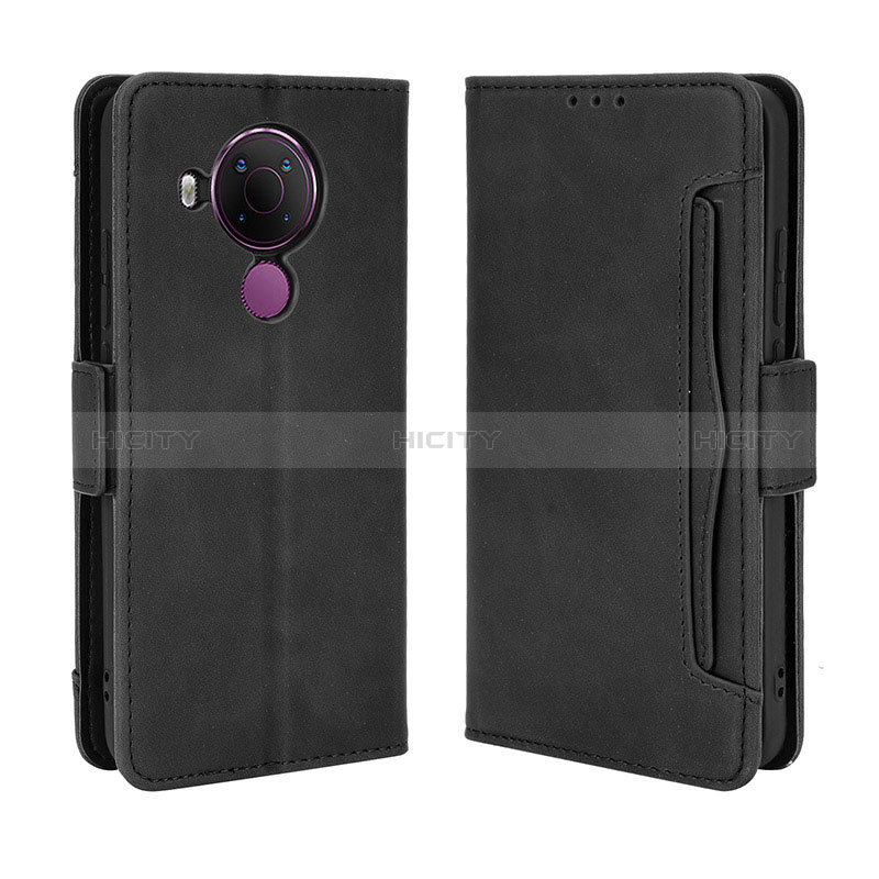 Custodia Portafoglio In Pelle Cover con Supporto BY3 per Nokia 5.4