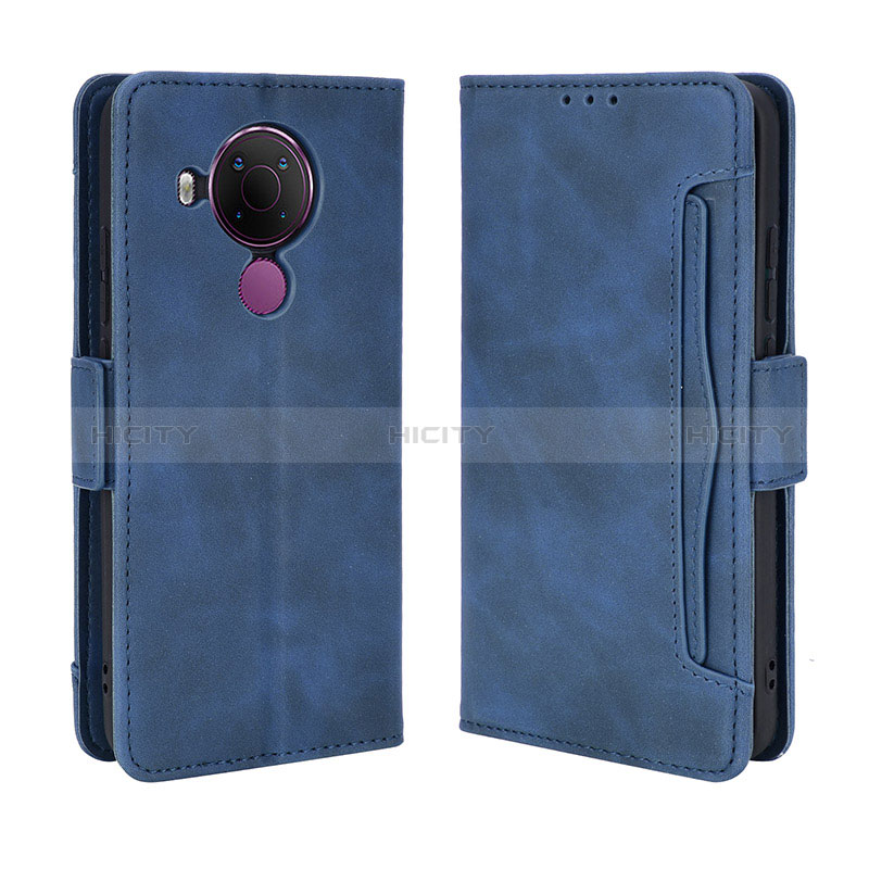 Custodia Portafoglio In Pelle Cover con Supporto BY3 per Nokia 5.4