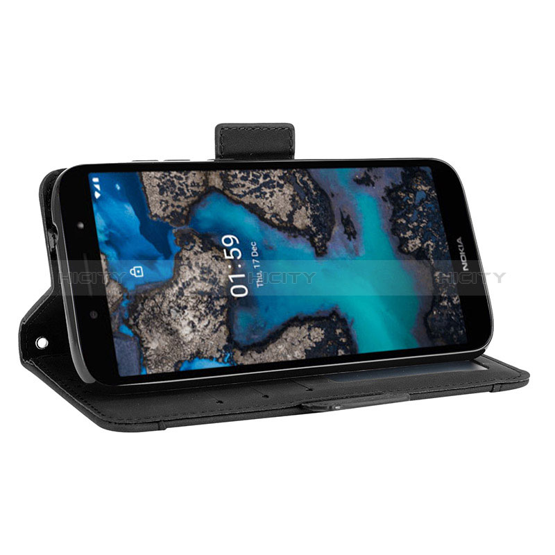 Custodia Portafoglio In Pelle Cover con Supporto BY3 per Nokia C01 Plus