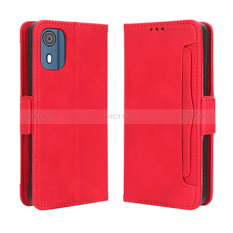 Custodia Portafoglio In Pelle Cover con Supporto BY3 per Nokia C02