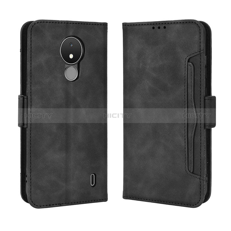 Custodia Portafoglio In Pelle Cover con Supporto BY3 per Nokia C21