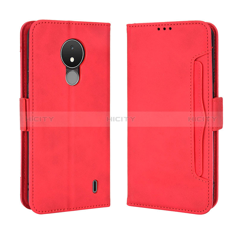 Custodia Portafoglio In Pelle Cover con Supporto BY3 per Nokia C21