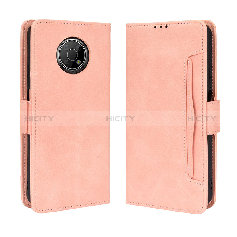 Custodia Portafoglio In Pelle Cover con Supporto BY3 per Nokia G300 5G Rosa